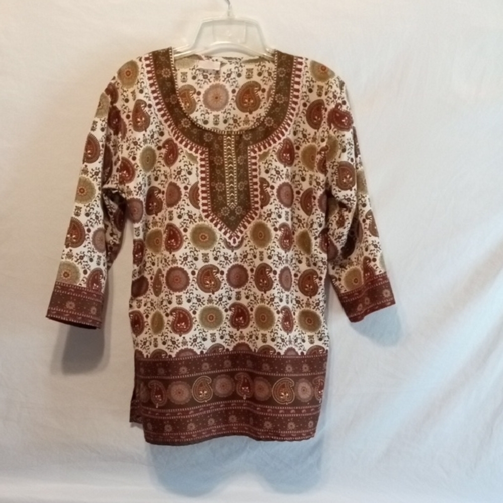 Bohemian Floral Women's Tunic